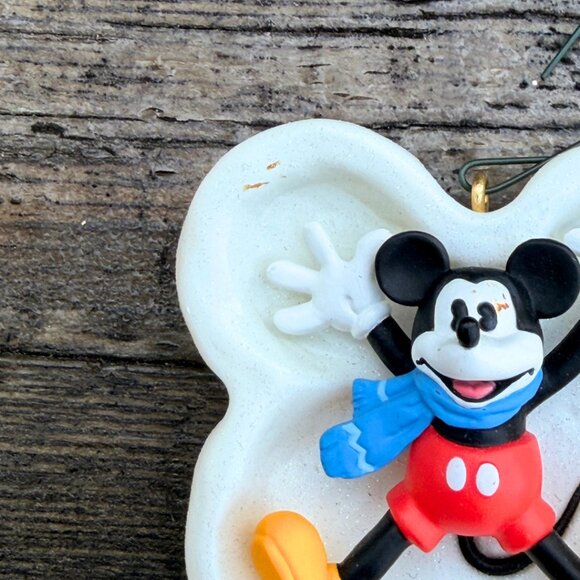 Lot of 4 DISNEY Hallmark MICKEY Mouse Christmas ornaments Golf Graduation Lights - Picture 7 of 16